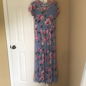Floral maxi dress